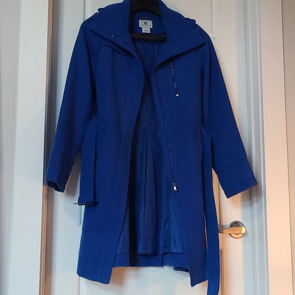 Women's  Royal Blue Worthington Pea Coat